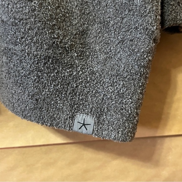 Barefoot Dreams | CozyChic Lite Ribbed Edge Cardi Cardigan Sweater Size M - Picture 10 of 11